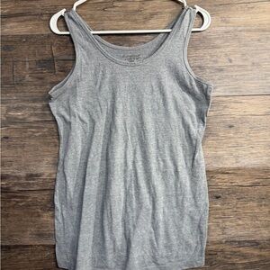 BumpStart Light Gray Maternity Tank Top